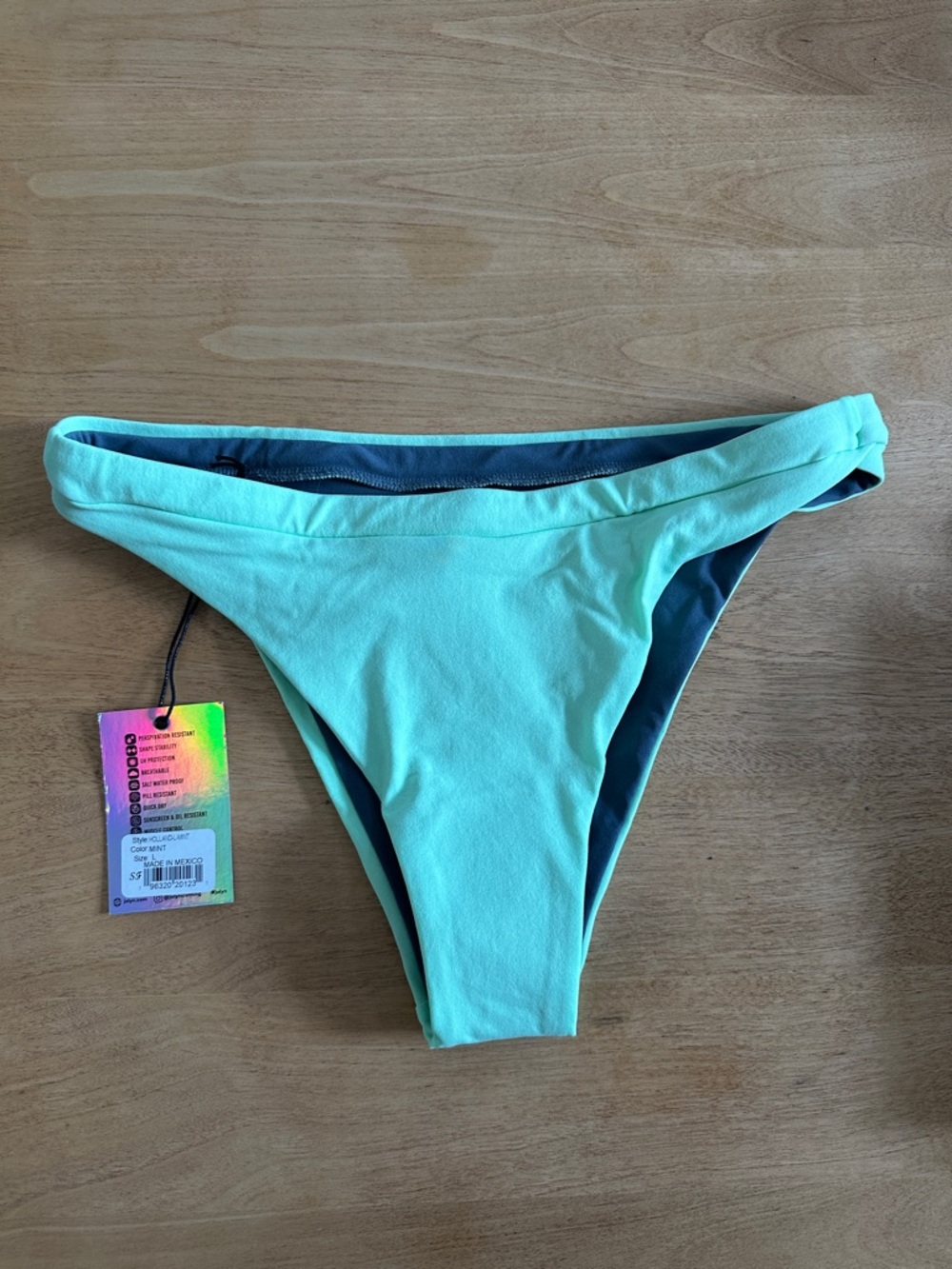 Jolyn Clothing Mint Green Bikini Bottoms